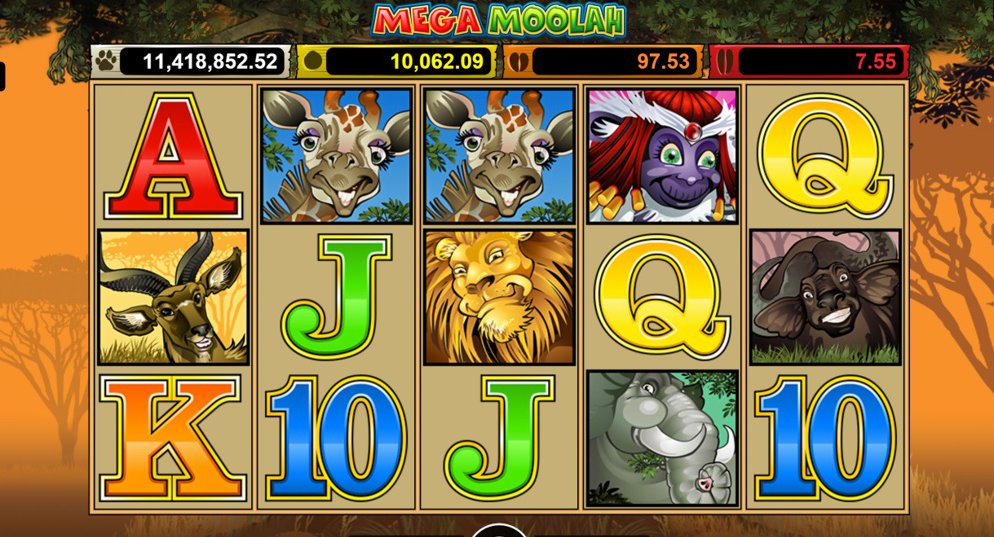 メガムーラ(Mega Moolah)ってどんなスロット?ジャックポットについても解説!